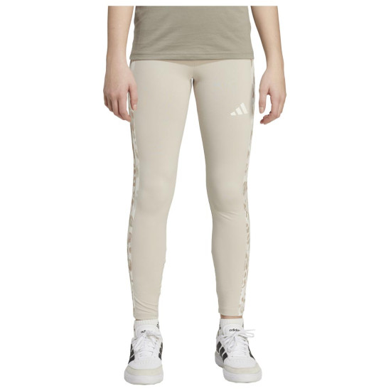 Adidas Παιδικό κολάν Animal 3-Stripes Single Jersey Leggings